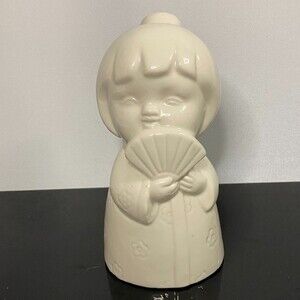 Benihana Ceramic Girl Figurine Mug Vase